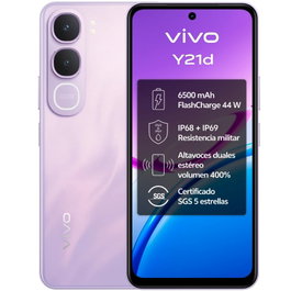 Vivo Y21d 4GB/128GB 6.68 pulgadas Púrpura